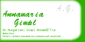 annamaria gimpl business card